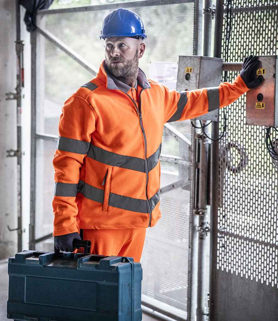 Regatta High Visibility Pro Contract Thor Fleece Jacket - PenCarrie